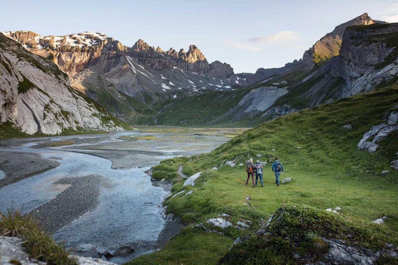 Stilvolle Ferienwohnung Direkt An Der Skipiste Flims Exteriér fotografie