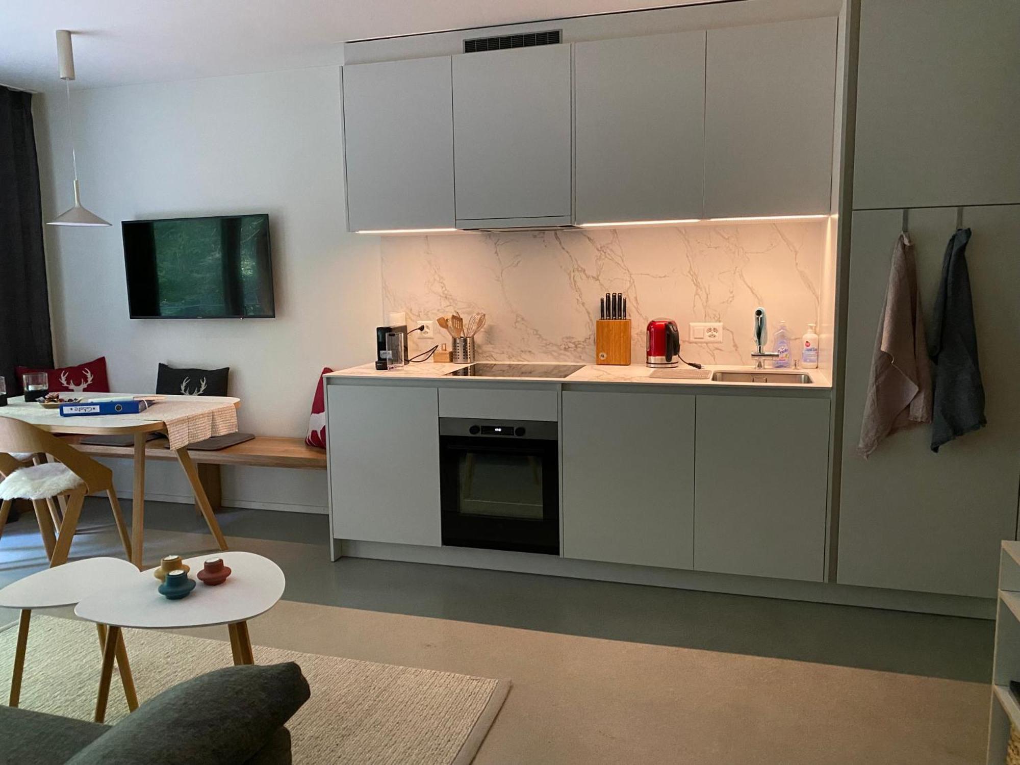 Stilvolle Ferienwohnung Direkt An Der Skipiste Flims Exteriér fotografie